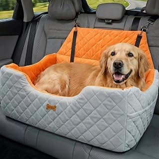 Dog Car Seat for Large Medium Dogs up to 55 lbs